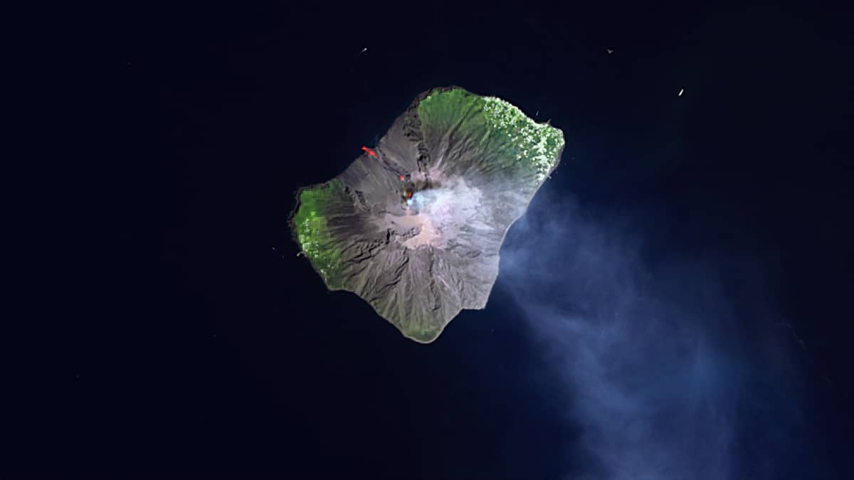 Eruption of Stromboli